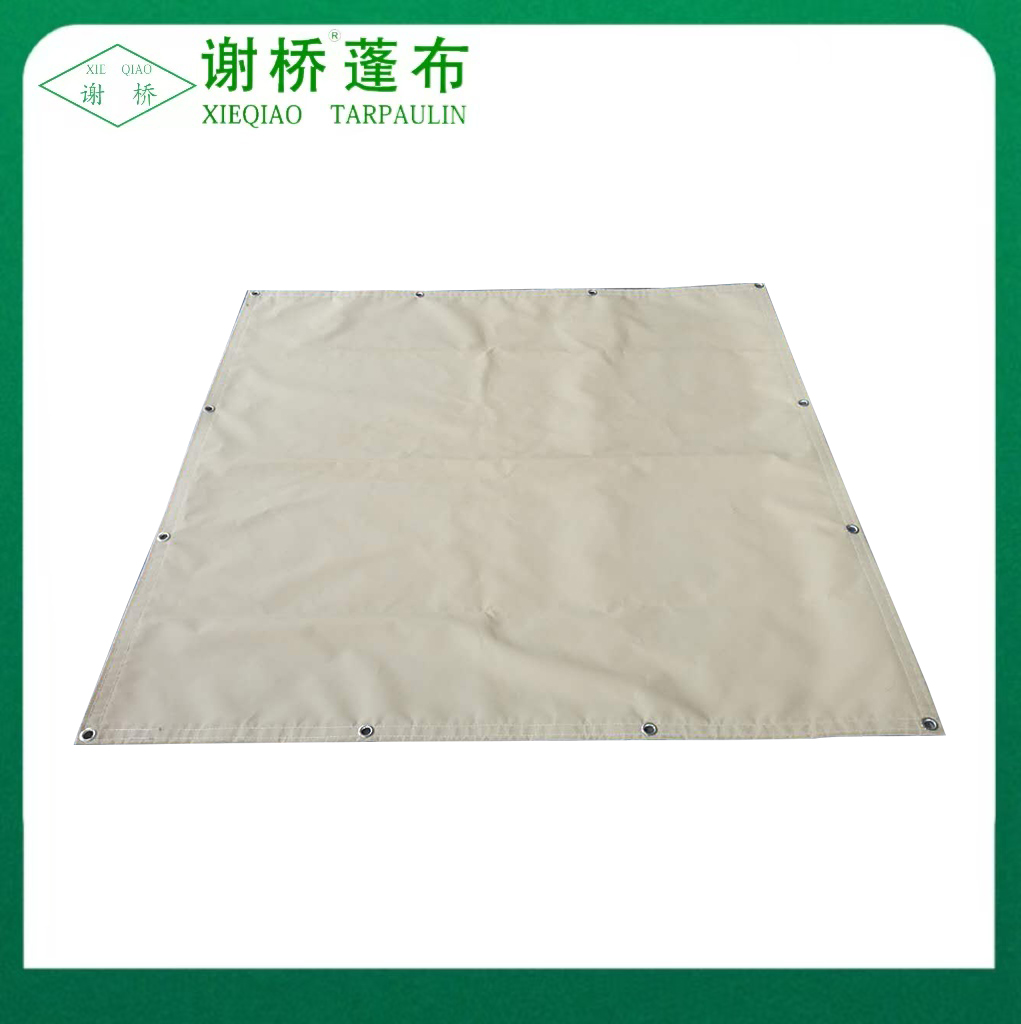 Tarp in vinile giallo impermeabile 5 "× 5"