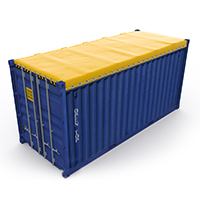 Tarps del contenitore open-top